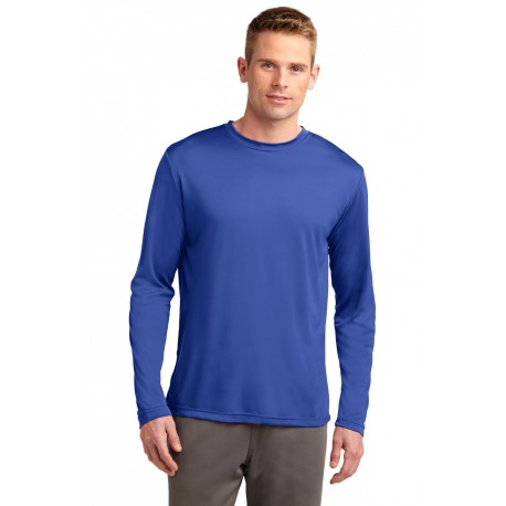 TST350LS Sport-Tek TST350LS Tall Long Sleeve PosiCharge Competitor Tee TRUE ROYAL