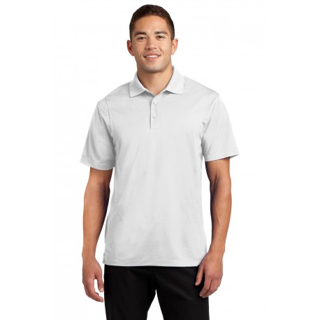 TST650 Sport-Tek TST650 Tall Micropique Sport-Wick Polo WHITE
