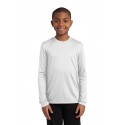 YST350LS Sport-Tek WHITE