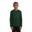 YST350LS Sport-Tek FOREST GREEN