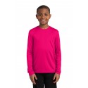 YST350LS Sport-Tek Pink Raspberry