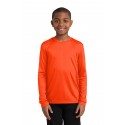 YST350LS Sport-Tek NEON ORANGE