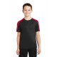 YST354 Sport-Tek Black/True Red