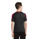 YST354 Sport-Tek Black/True Red