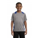 YST361 Sport-Tek Vintage Heather/True Royal