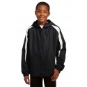 YST81 Sport-Tek BLACK/WHITE
