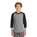 YT200 Sport-Tek Heather Grey/Black