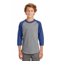 YT200 Sport-Tek Heather Grey/Royal