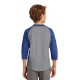YT200 Sport-Tek Heather Grey/Royal