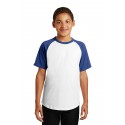 YT201 Sport-Tek WHITE/ROYAL