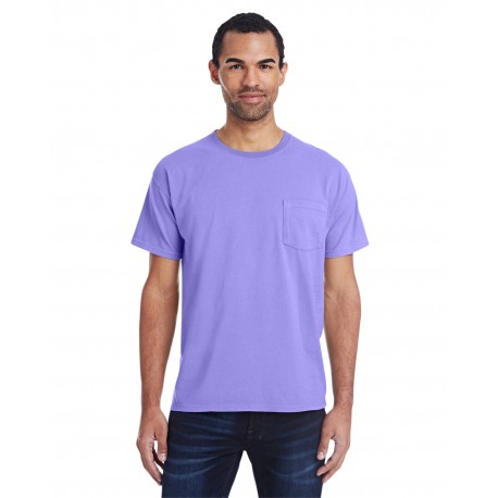 GDH150 ComfortWash by Hanes GDH150 Unisex Garment-Dyed T-Shirt With Pocket LAVENDER