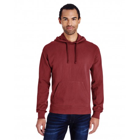 GDH450 ComfortWash by Hanes GDH450 Unisex Pullover Hooded Sweatshirt CAYENNE