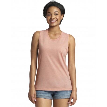 N5013 Next Level N5013 Ladies' Festival Muscle Tank DESERT PINK