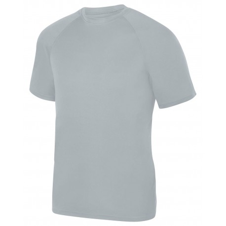 2790 Augusta Sportswear 2790 Adult Attain Wicking Short-Sleeve T-Shirt SILVER