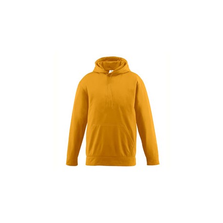 5505 Augusta Sportswear 5505 Adult Wicking Fleece Hooded Sweatshirt GOLD