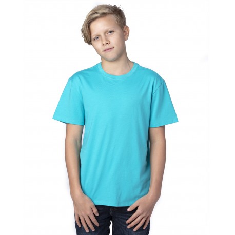 600A Threadfast Apparel 600A Youth Ultimate T-Shirt PACIFIC BLUE