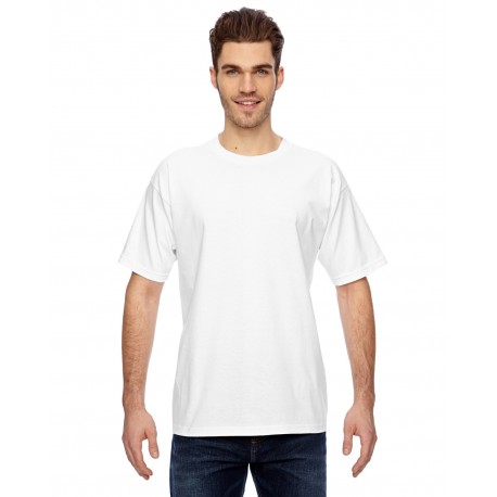 BA2905 Bayside BA2905 Adult 6.1 Oz. 100% Cotton T-Shirt WHITE