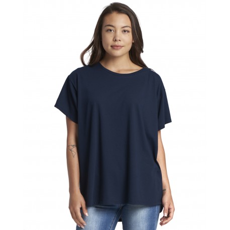 N1530 Next Level N1530 Ladies' Ideal Flow T-Shirt MIDNIGHT NAVY