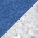 Heathered True Royal/White